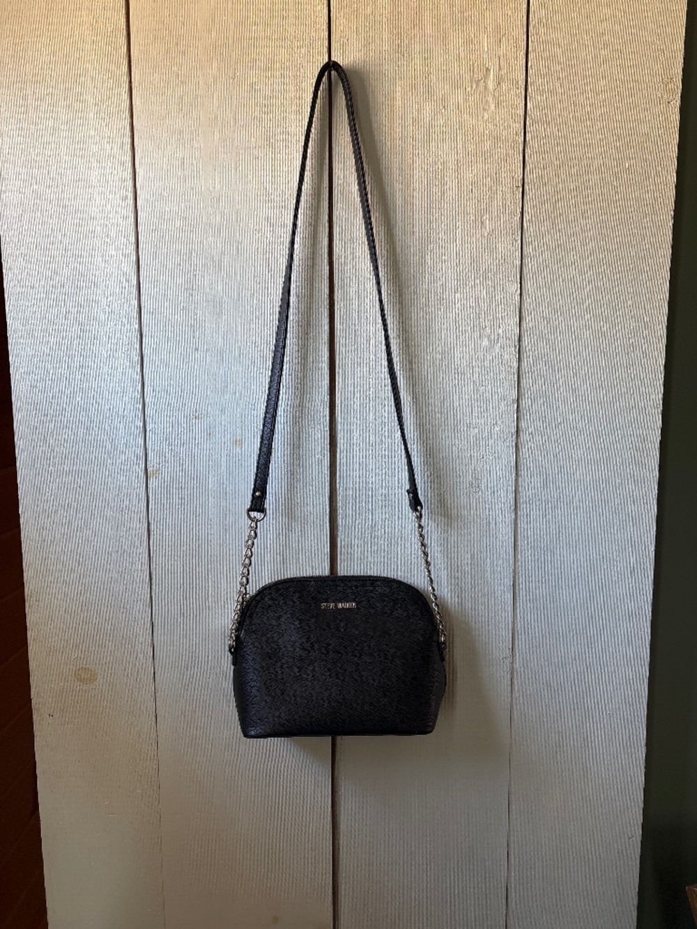 Black Steve Madden crossbody bag